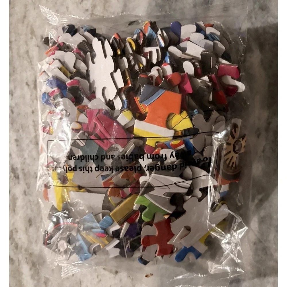 MATTEL HOT WHEELS 150 PC PUZZLE  SEALED NEW- Puzzle Only No Tin